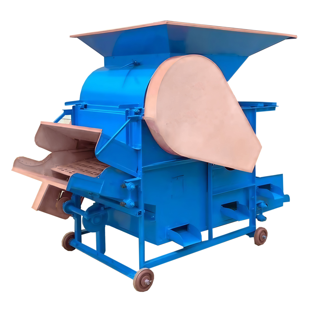 Jumbo groundnut decorticator machine with shell remover and grader, 300 kg/hr, 2 HP, Devi Industries