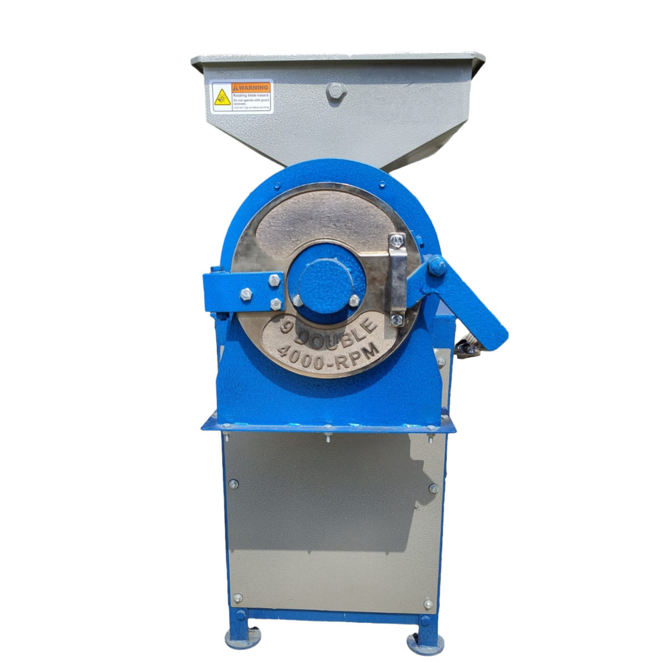 Double stage pulveriser machine, 10 HP, 60 to 100 kg/hr output, Devi Industries
