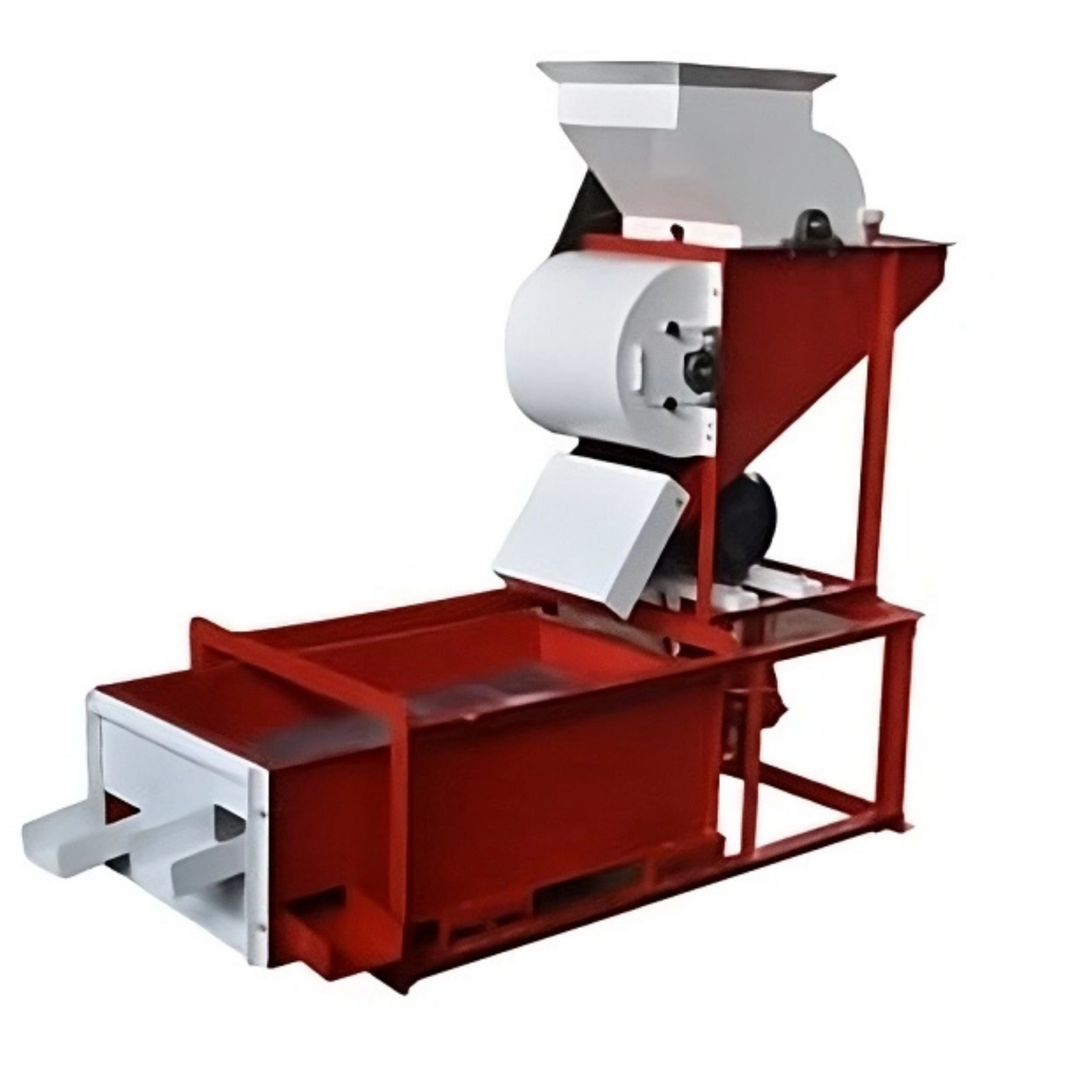 Mini groundnut decorticator machine, 2 HP, 150 kg/hr, shell remover, Devi Industries