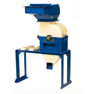Oil cake powdering machine hammer type, 5 HP, 100 kg/hr, mild steel body, Devi Industries